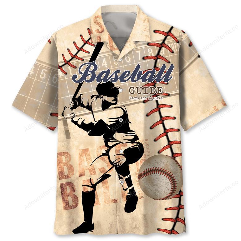 Baseball Vintage Hawaiian Shirt