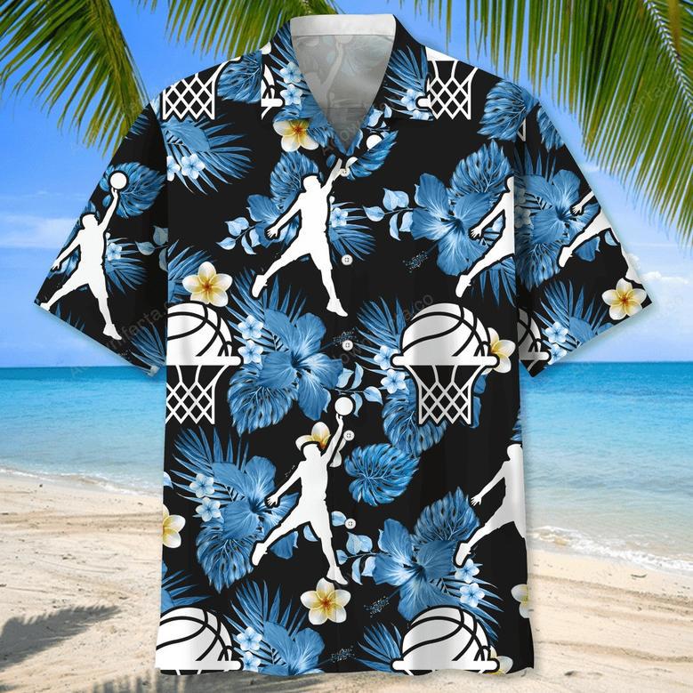 Basketball Nature Hawaiian Shirt