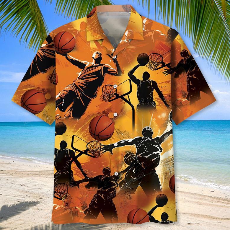 Basketball Players Hawaiian Shirt