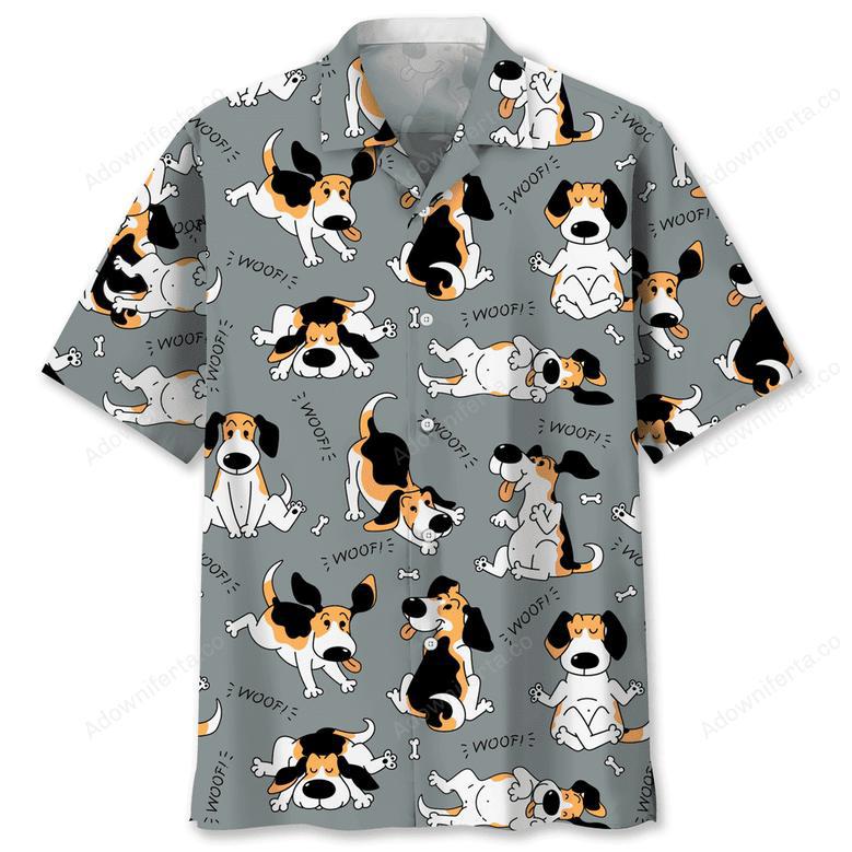 Beagle Hawaiian Funny Hawaiian Shirt