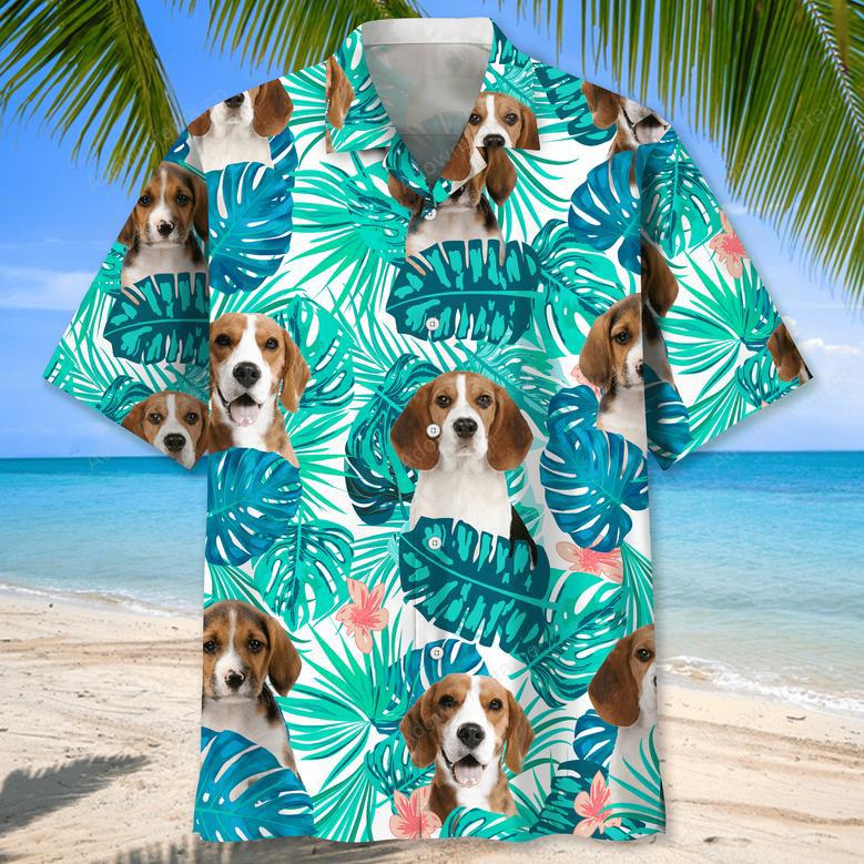 Beagle Tropical Hawaiian Shirt