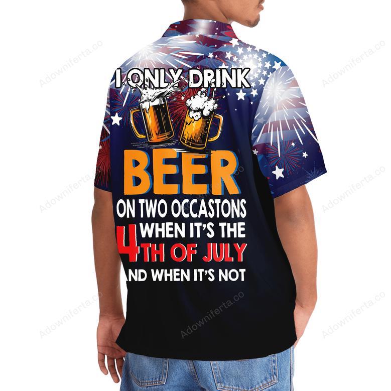 Beer USA Hawaiian Shirt