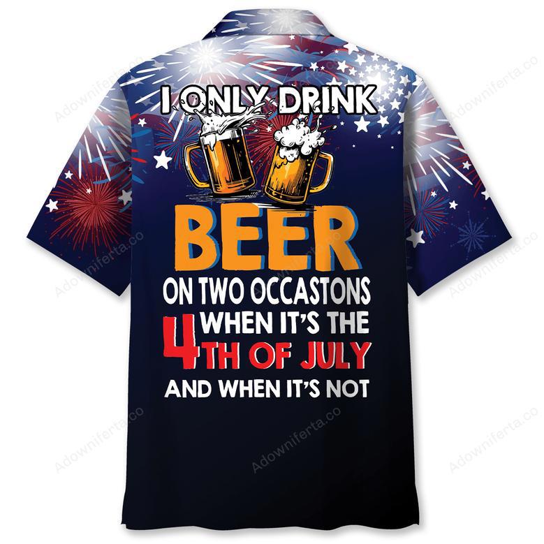 Beer USA Hawaiian Shirt