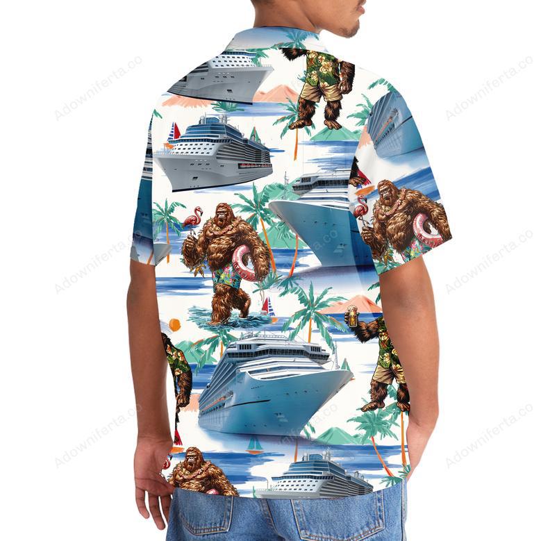 Bigfoot Cruise Hawaiian Shirt