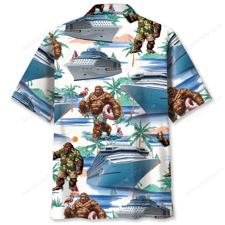 Bigfoot Cruise Hawaiian Shirt