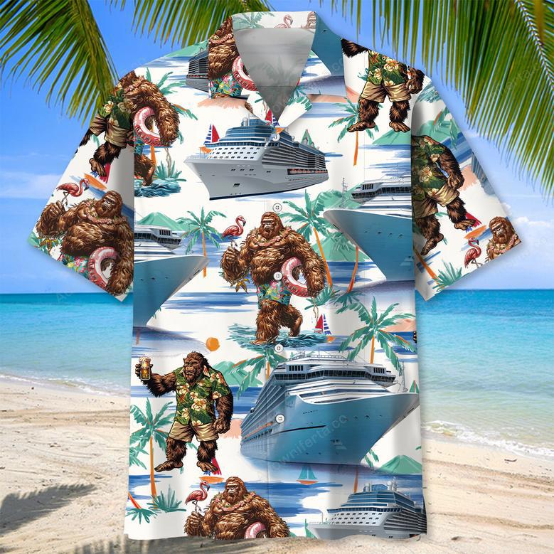 Bigfoot Cruise Hawaiian Shirt