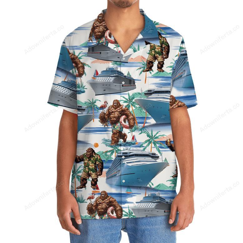 Bigfoot Cruise Hawaiian Shirt