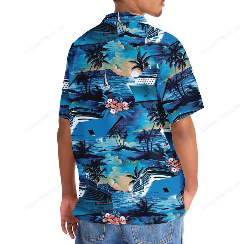 Blue Cruise Hawaiian Shirt