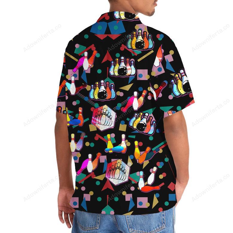 Bowling Color Hawaiian Shirt