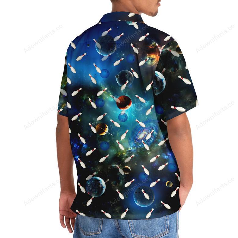 Bowling Space Hawaiian Shirt