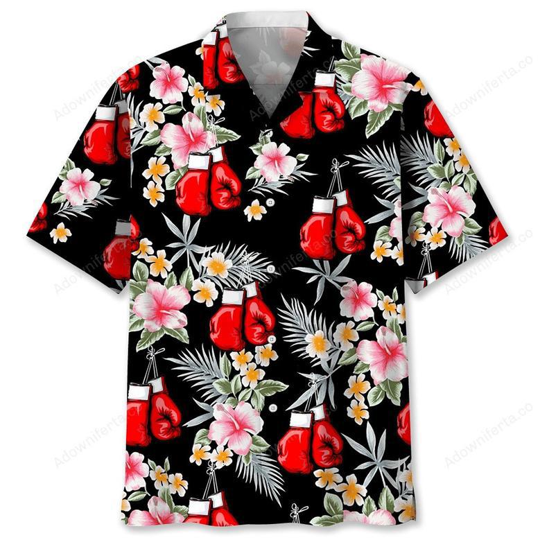 Boxing Flower Hawaiian Shirt