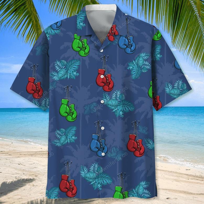 Boxing Tropical Hawaiian Shirt