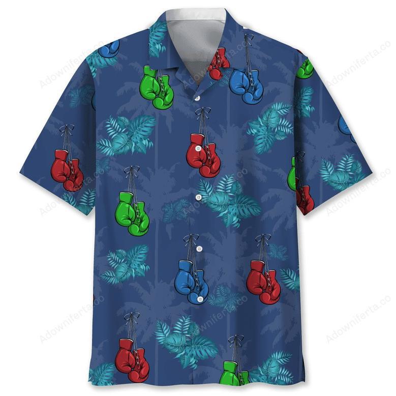 Boxing Tropical Hawaiian Shirt