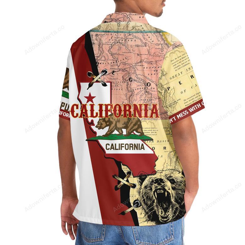 California Proud Hawaiian Shirt