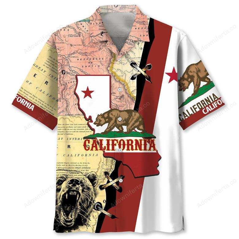 California Proud State Hawaiian Shirt