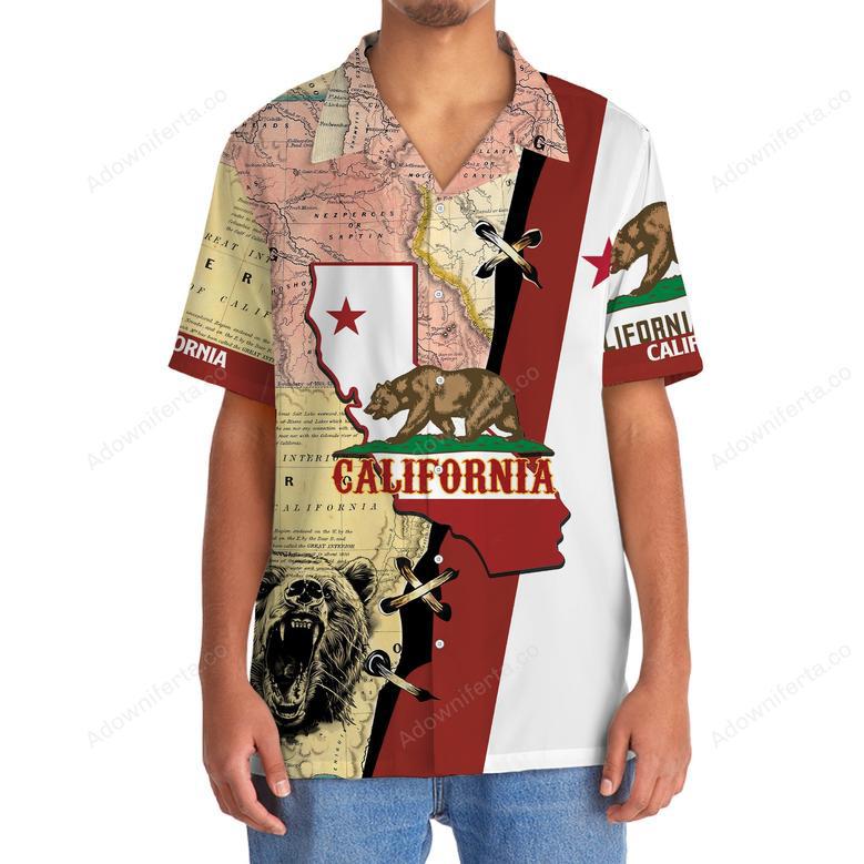 California Proud State Hawaiian Shirt