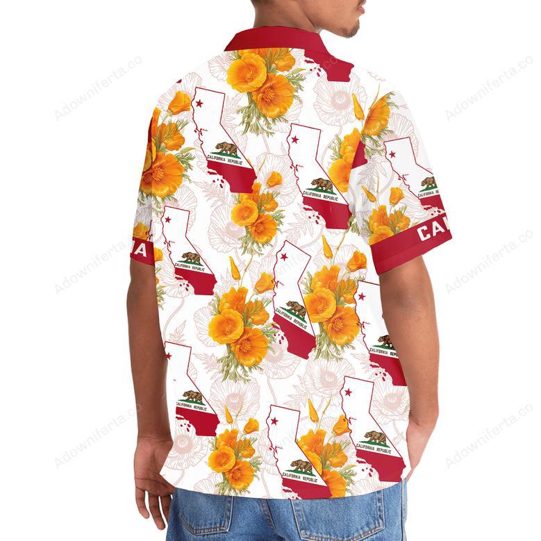 California State Proud Hawaiian Shirt