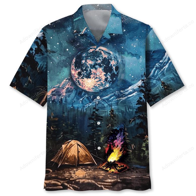 Camping Crew Hawaiian Shirt