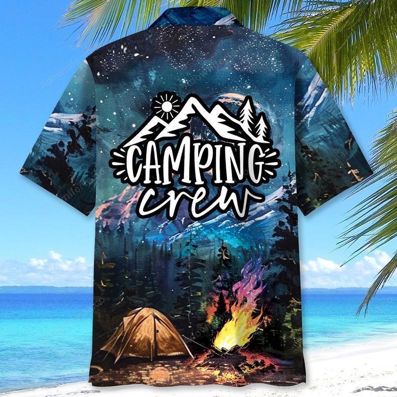 Camping Crew Hawaiian Shirt