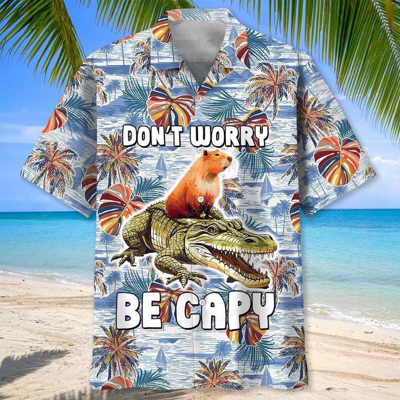 Capybara Be Capy Hawaiian Shirt