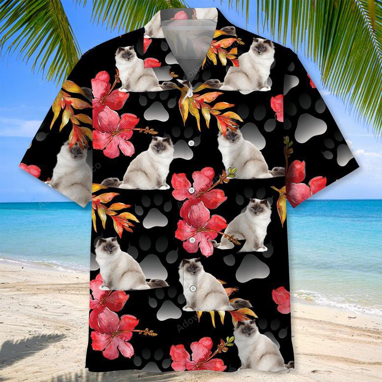 Cat Paw Hawaiian Shirt