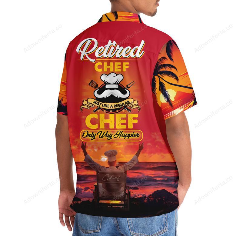 Chef Retirement Hawaiian Shirt