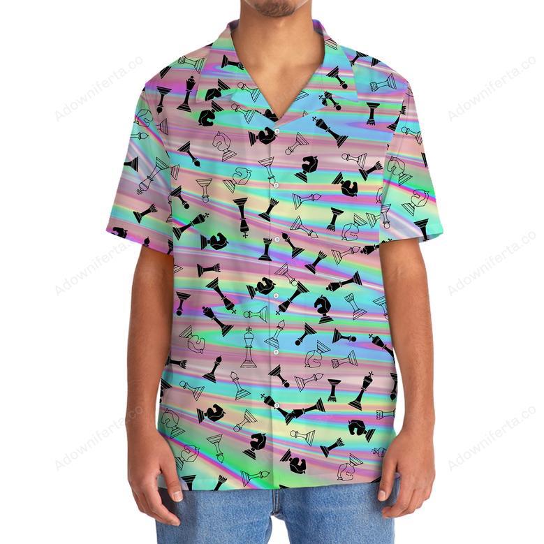 Chess Colorful Hawaiian Shirt