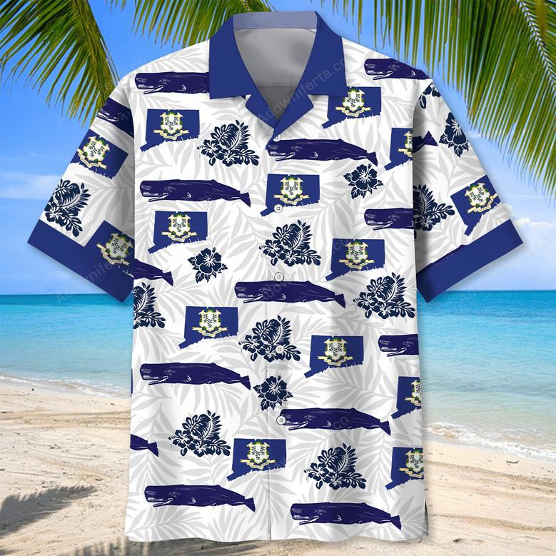 Connecticut State Proud Hawaiian Shirt