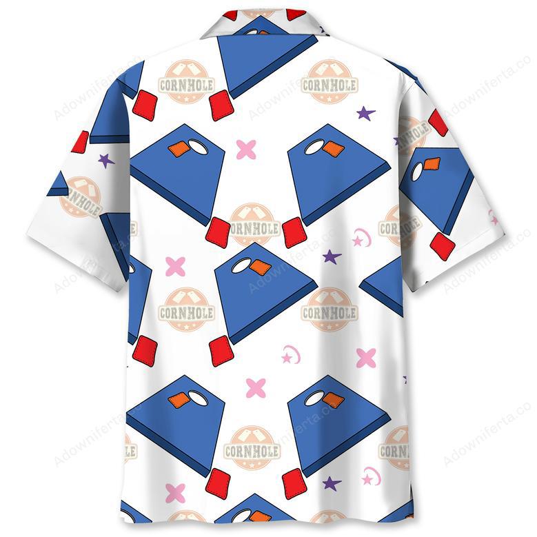 Cornhole Board Hawaiian Shirt