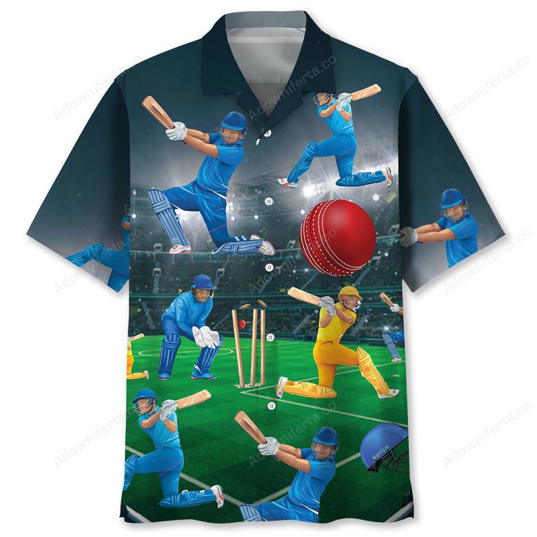 Cricket Players Hawaiian Shirt