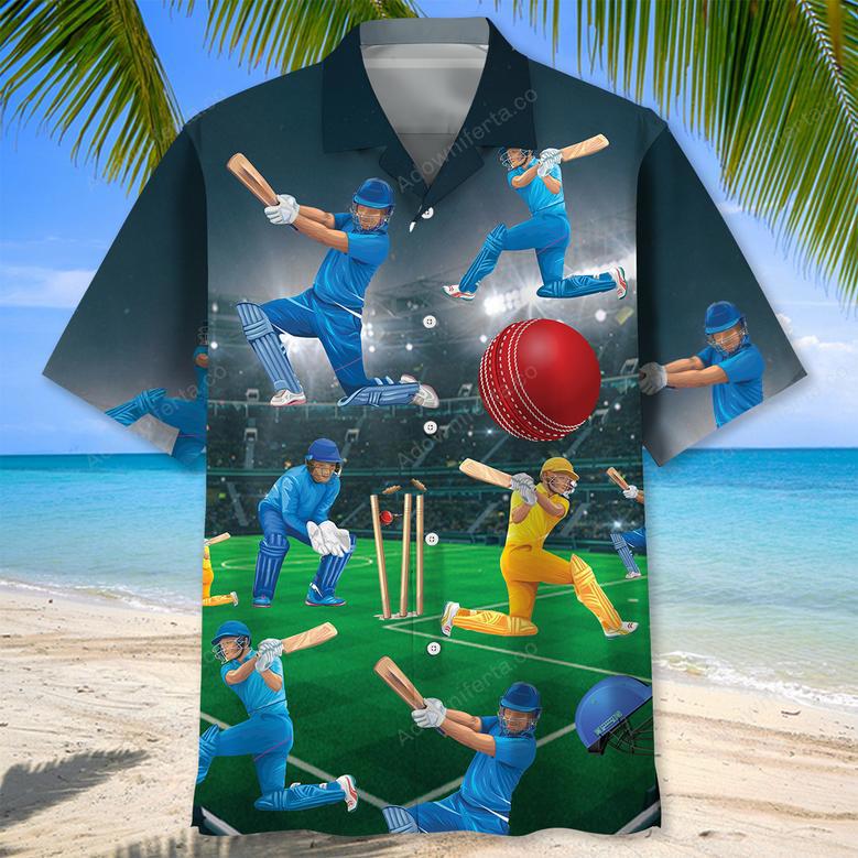 Cricket Players Hawaiian Shirt