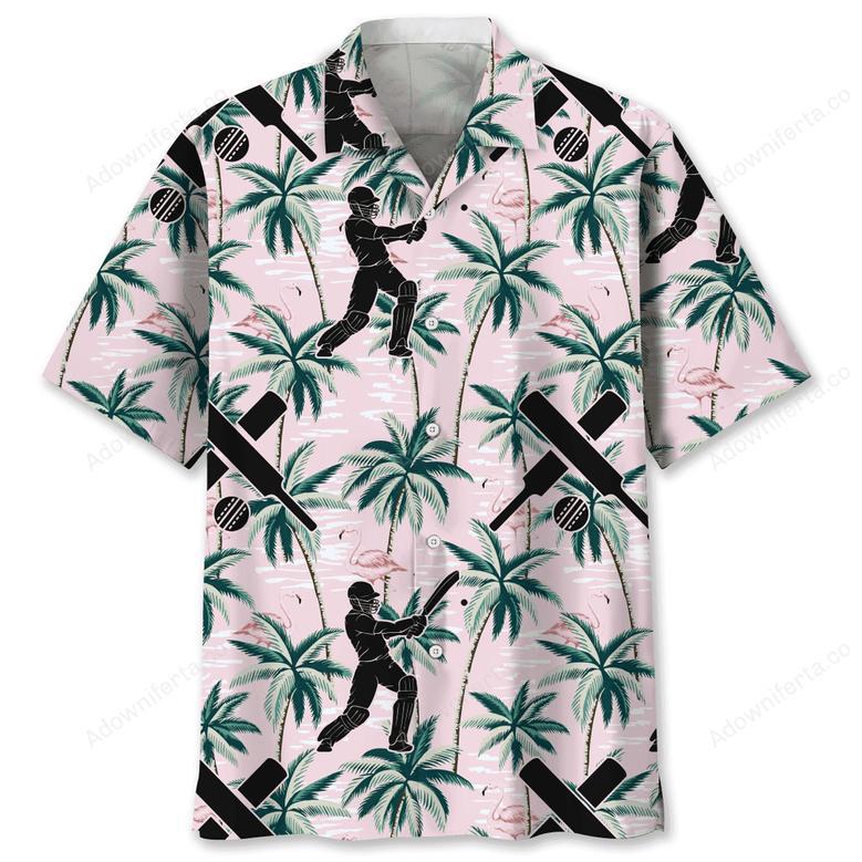 Cricket Tropical Pink Hawaiian Shirt