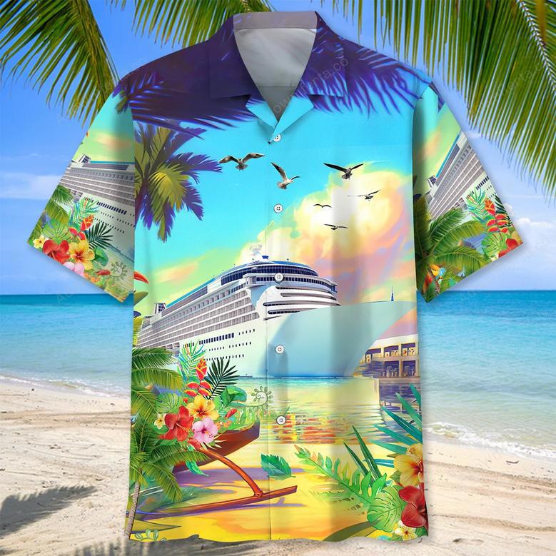 Cruise Beach Color Hawaiian Shirt