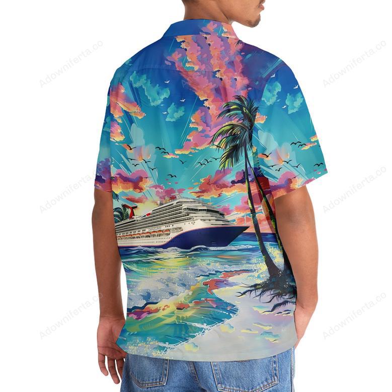 Cruise Cloudy Sky Hawaiian Shirt