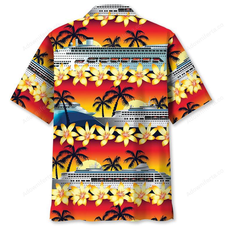 Cruise Sunset Hawaiian Shirt