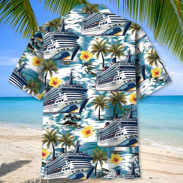 Cruise Tropical Hibiscus Hawaiian Shirt