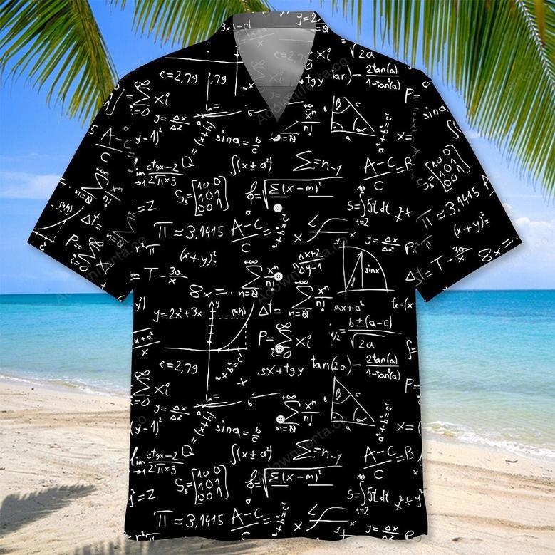 Custom Name Problem Solving Funny Math Hawaiian Shirt