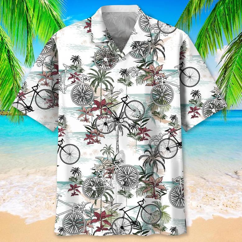 Cycling Nature Hawaiian Shirt