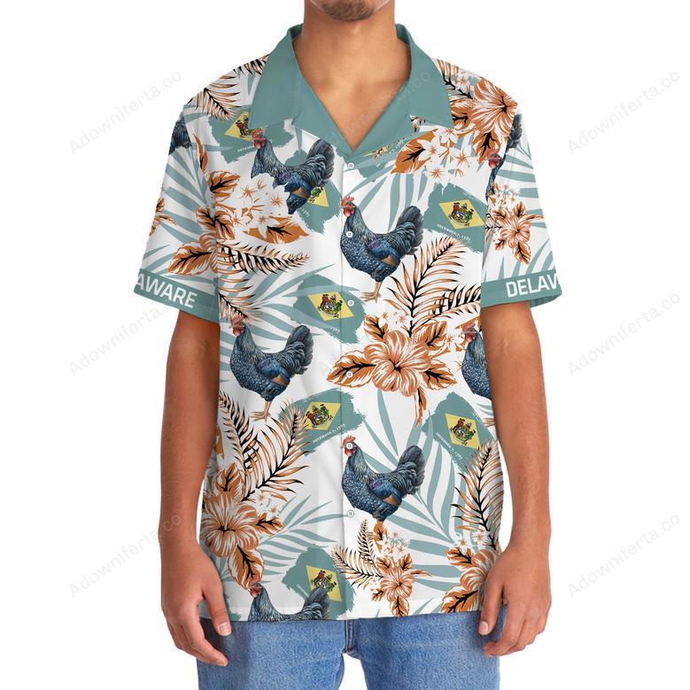 Delaware State Proud Hawaiian Shirt