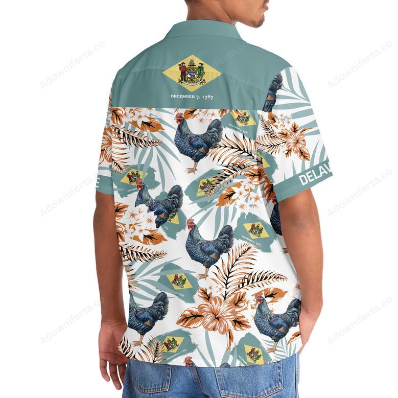 Delaware State Proud Hawaiian Shirt