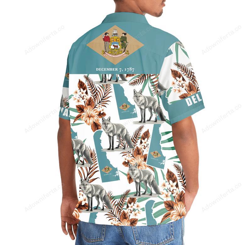 Delaware State Proud Hawaiian Shirt