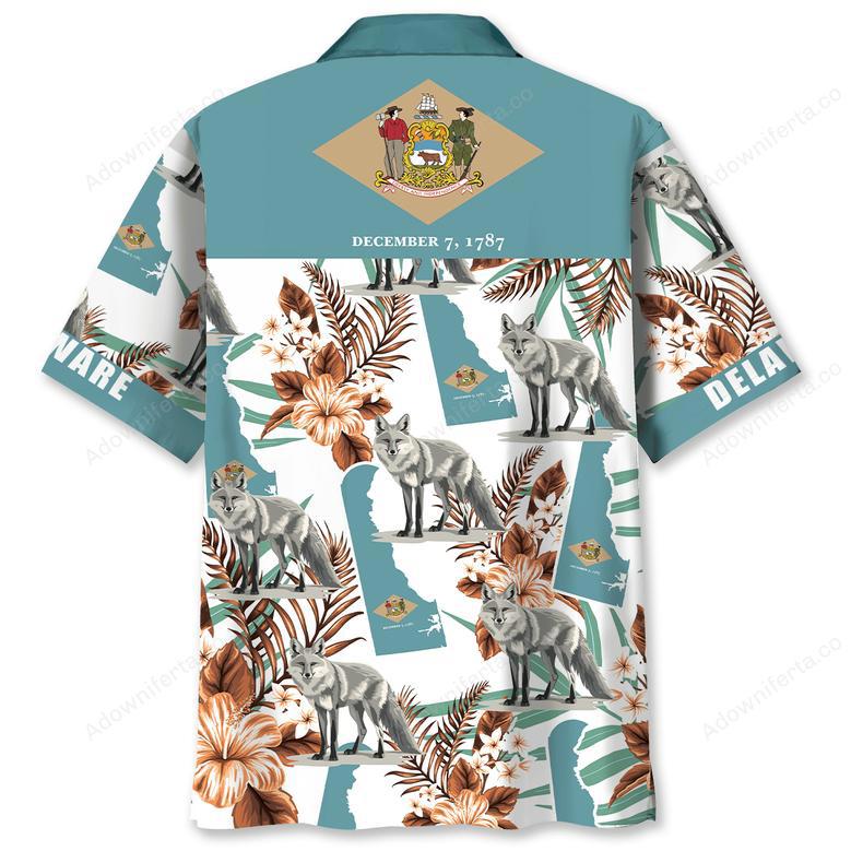 Delaware State Proud Hawaiian Shirt