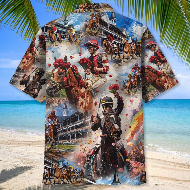 Derby Horse Racing Winner Hawaiian Shirt