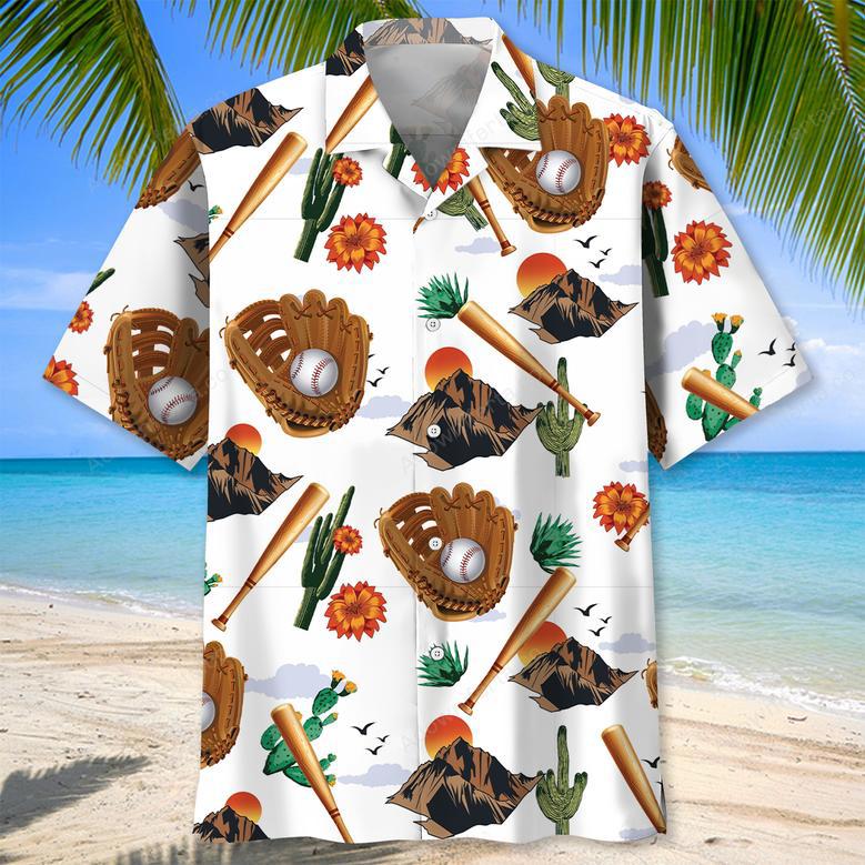 Desert Baseball Hawaiian Shirt