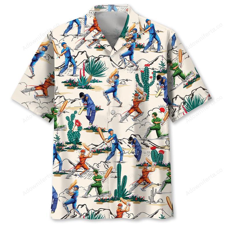 Desert Colorful Cricket Hawaiian Shirt