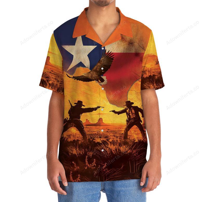 Desert Cowboy Duel Hawaiian Shirt