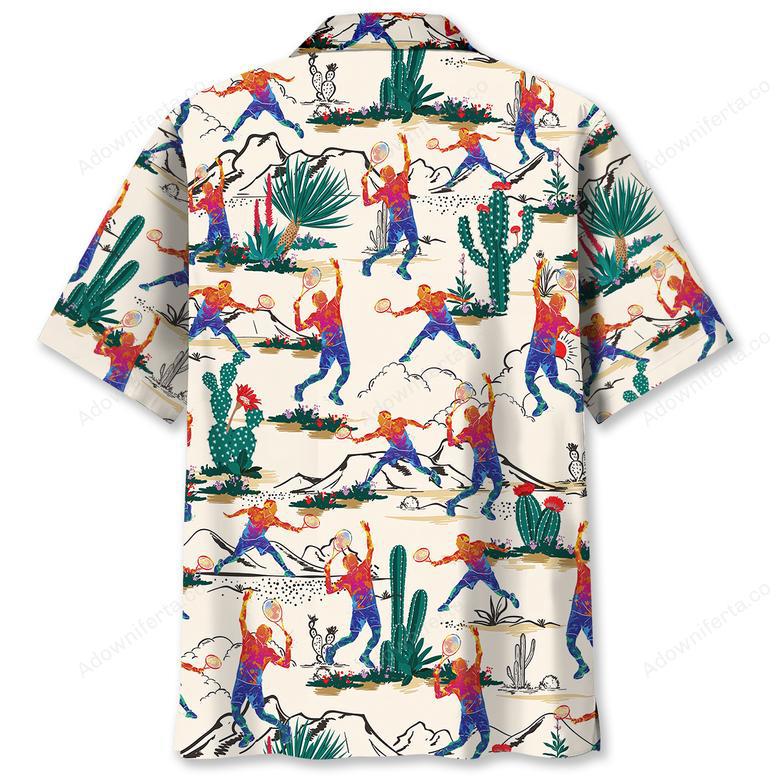 Desert Tennis Hawaiian Shirt