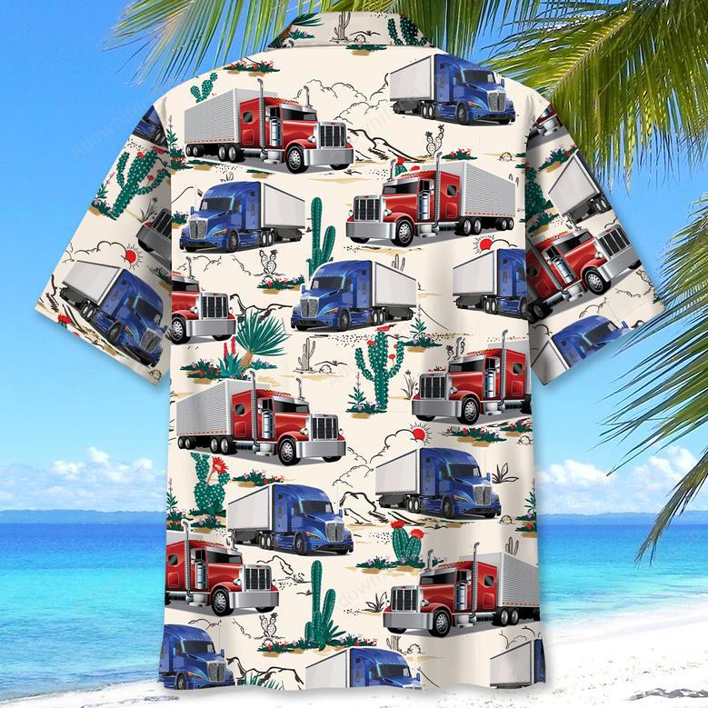 Desert Trucker Hawaiian Shirt