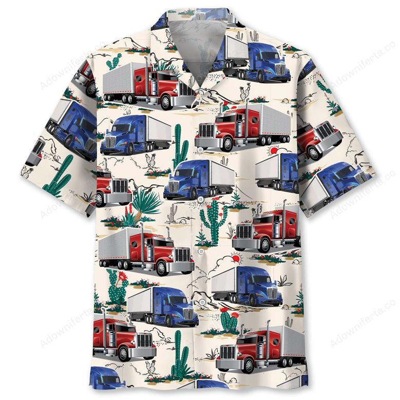 Desert Trucker Hawaiian Shirt