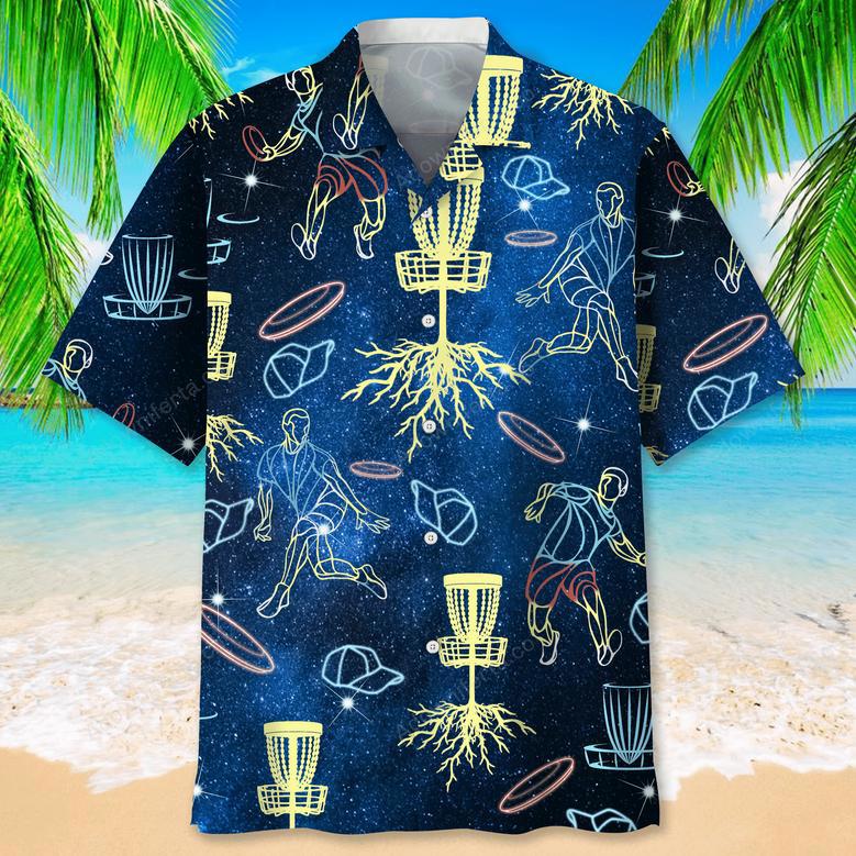 Disc Golf Light Hawaiian Shirt